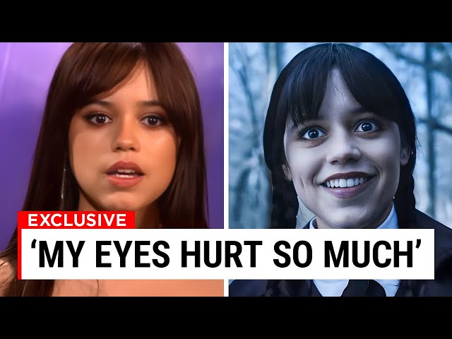 DiscussingFilm on X: Jenna Ortega never blinks when playing Wednesday  Addams in 'WEDNESDAY' after she tried one take of not blinking and Tim  Burton loved the result. Read our review:    /