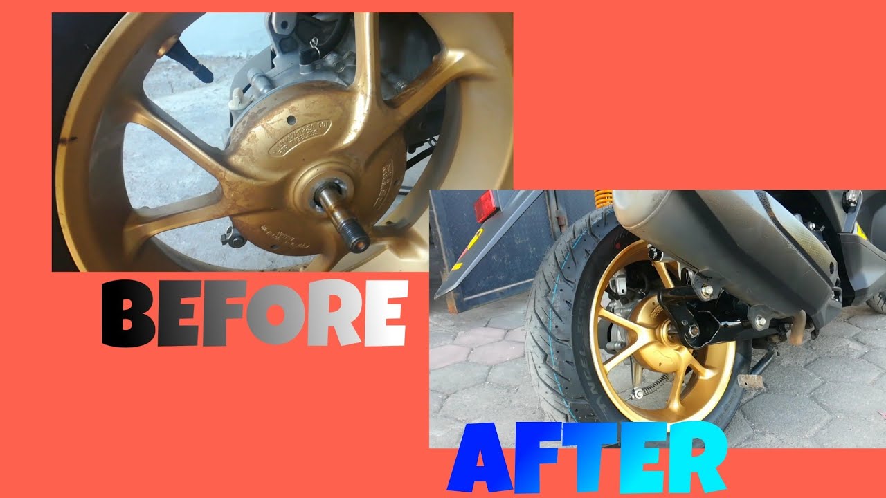 Repaint Velg Pada Yamaha Aerox Sapporopaint YouTube Repaint Velg Pada Yamaha Aerox Sapporopaint YouTube