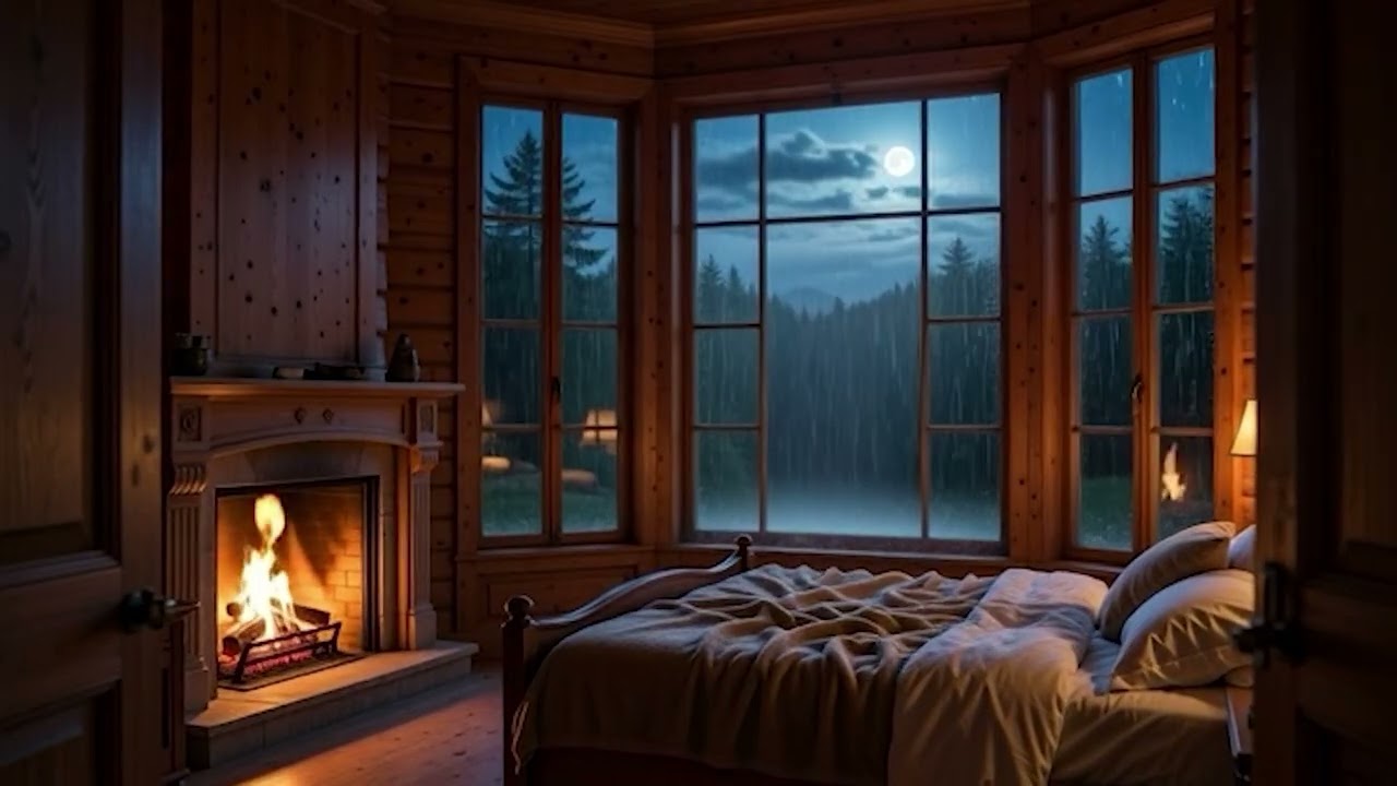 4 Hours of Soothing Sleep Music - Warm Bedroom Music, Stress Relief