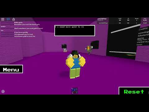 What Does A Reset Do Undertale Monster Mania Youtube - roblox undertale monster mania wiki