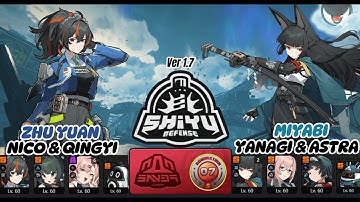 Zhu yuan M0W1 & Miyabi M2W1 Shiyu Defense Critical 7 | ZZZ 1.7