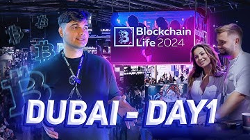 ⚡️ Blockchain Life Dubai 2024 - DAY 1! Интервью с BixBit, Cellframe и Clore