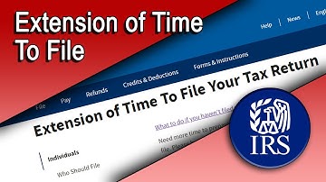 Extension of Time to File