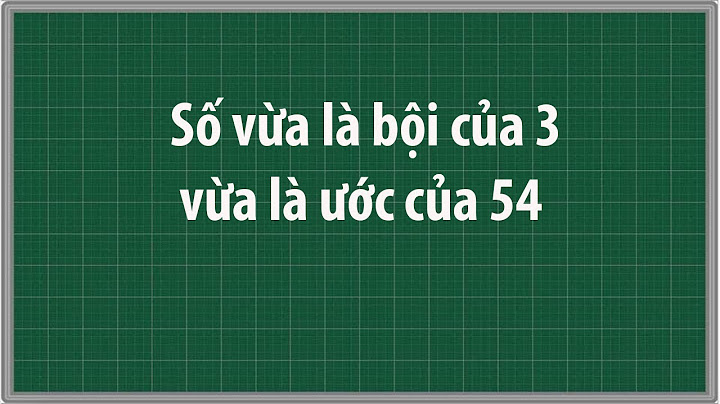 Bội số của 3 là gì