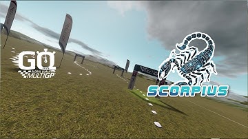 SCORPIUS Track - 2025 Global Qualifier Track Design Contest  #multigp #droneracing