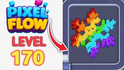 Pixel Flow Level 170 Walkthrough
