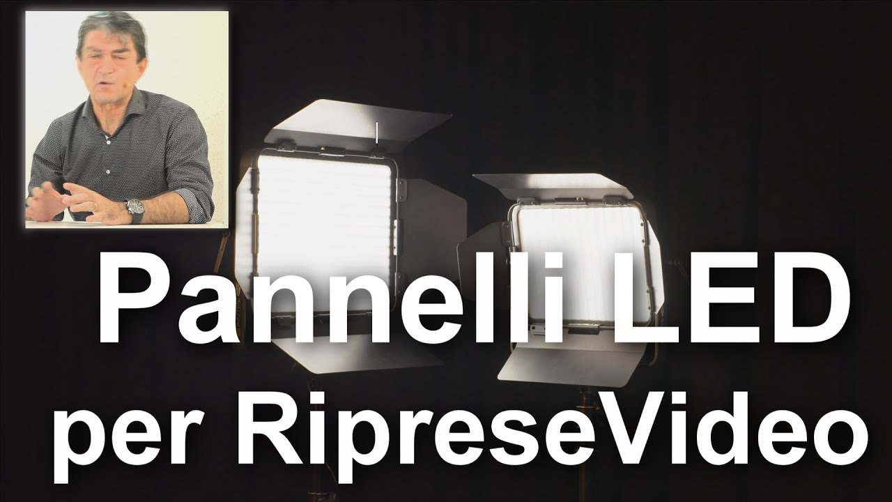 Kit 2 Luci LED Video Con Porta Barn Door – 2500-6500K, Dimmerabile 1-100%, CRI 96+, Con Treppiedi E Borsa - 3