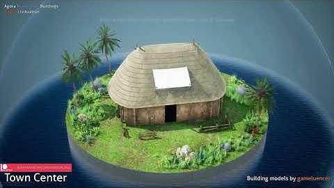 UE4 RTS Game (Agora) - Avalon Civilization Bronze Age Buildings