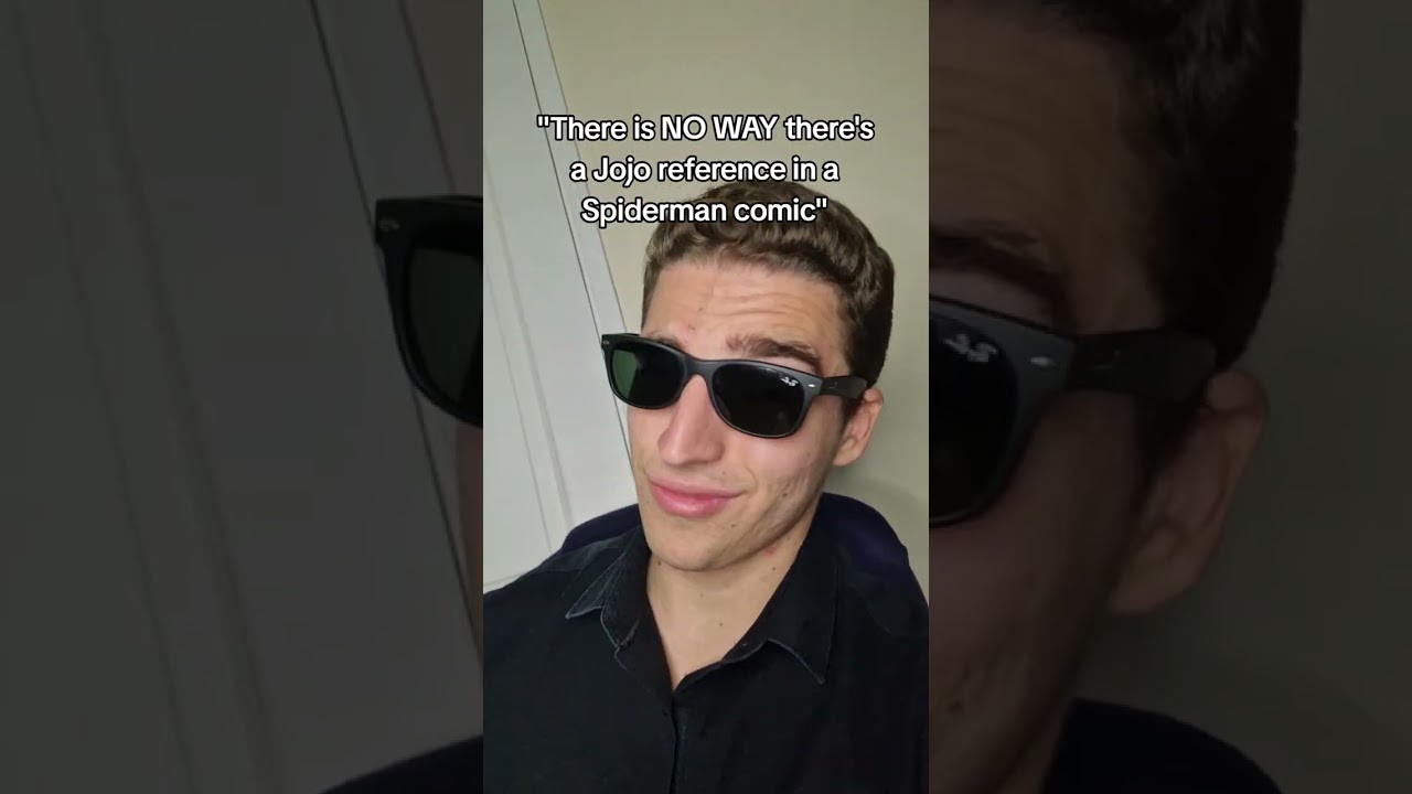 A Spiderman Jojo Reference 🤯