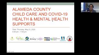 Health and Mental Health, Webinar for Child Care Providers in Alameda County