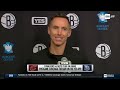 Steve Nash Postgame Interview | Brooklyn Nets beat Indiana Pacers 134-126