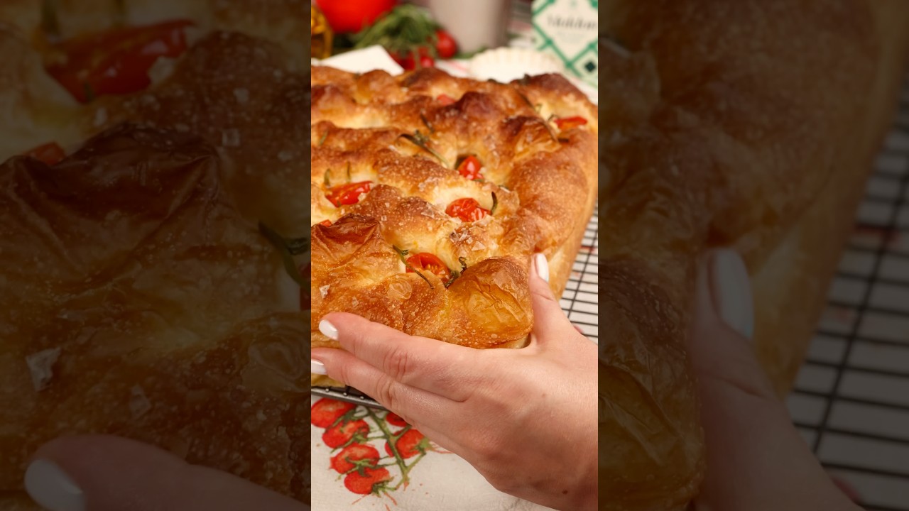 Focaccia gata în aceași zi