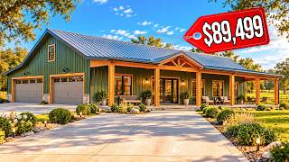 10 Affordable Barndominium Kits Under $100K — Real Shells From $35K (3 Bed, 2 Bath)