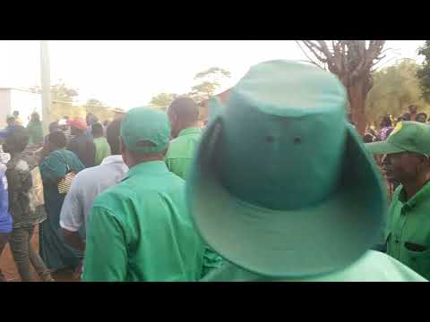 Mgombea Wa Ubunge Jimbo La Msalala Mheshimiwa MABULA MAGANGILA Akisalimiana Na Wakazi WA BANHI