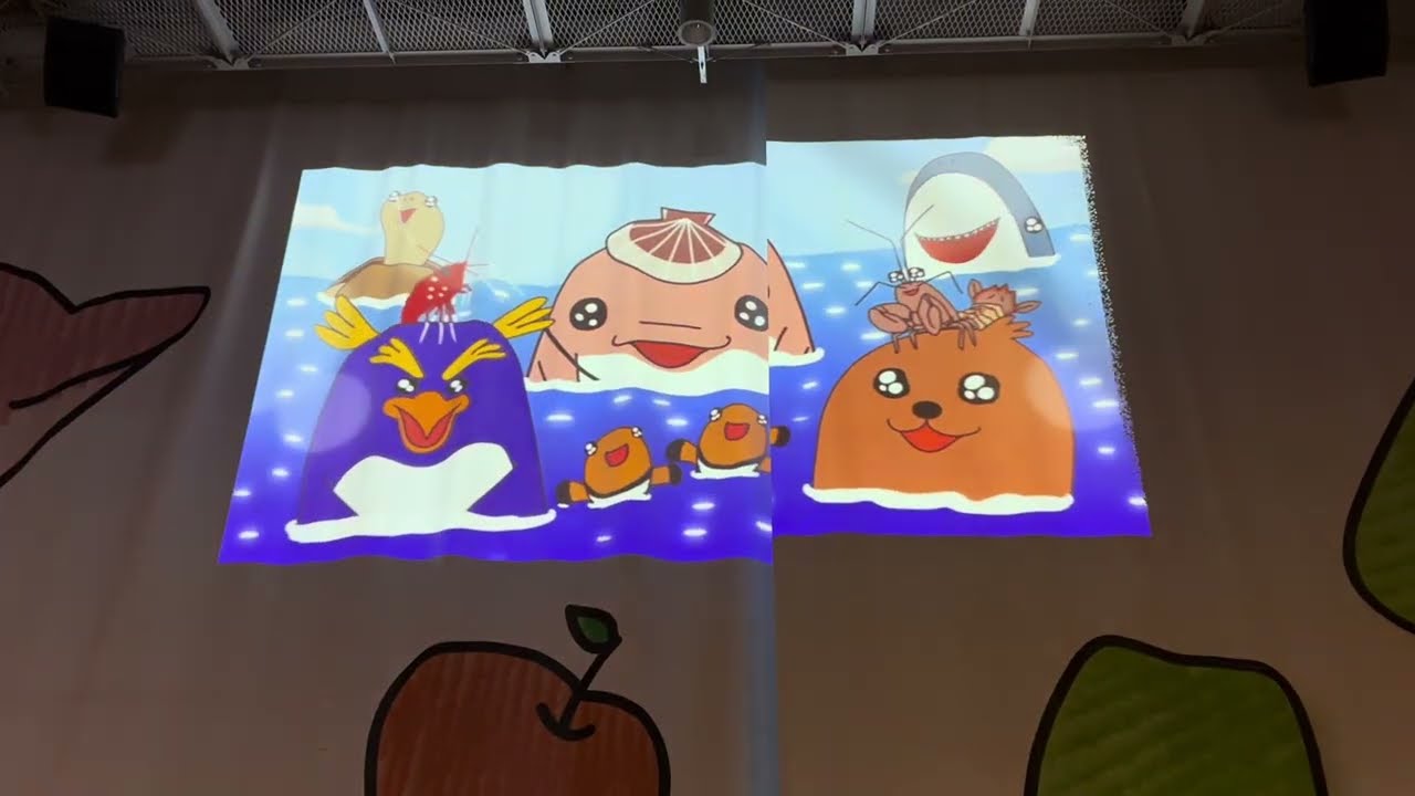 浅虫水族館　イルカショー　超激レア動画　ヘディングシュート直撃！　asamushi aomori japan asamushi aquarium