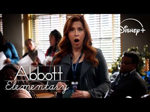 Teacher Fight! | Abbott Elementary | Disney+ UK