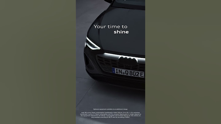 No longer afraid of the dark. The new, fully electric Audi Q8 e-tron*.