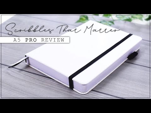 Scribbles That Matter PRO Bullet Journal Notebook Review +