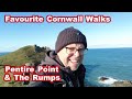 Favourite North Cornwall Coastal Circular walk - Polzeath / Pentire Point / The Rumps