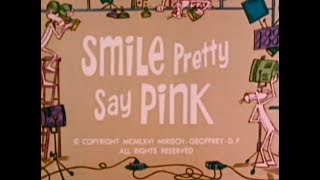 Pink Panther: SMILE PRETTY SAY PINK (TV version, laugh track)