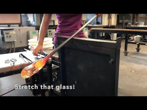 Glassblowing a Freehand Simple Cup