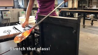 Glassblowing a Freehand Simple Cup