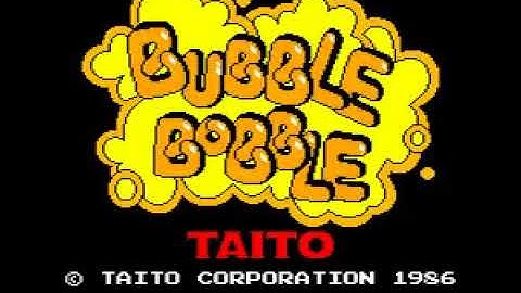 Bubble Bobble Japan Ver 01 - gameplay - video snap - MAME Rom bublbobl