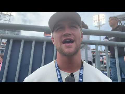 Miami Dolphins, Former Penn State TE Mike Gesicki 4/23/22 | Blue-White Game | Nittany Sports Now