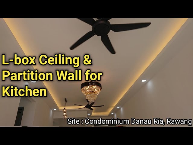 L Box Plaster Ceiling Design