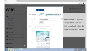 How Create Sms With Short Url