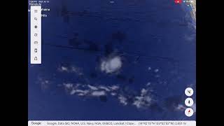 I Found Hurricane Darby On Google Earth
