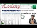 Top 5 Different usage of vLookup Function in Excel | தமிழ்