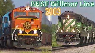 BNSF SD9 Mainline Revival  BNSF’s Wayzata Subdivision FULL VIDEO (2003)