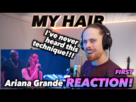 Ariana Grande - My Hair FIRST REACTION! (SPECIAL WHISTLE NOTES?!!)