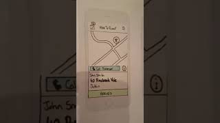 MyTaxi Driver Paper Prototype Test 1