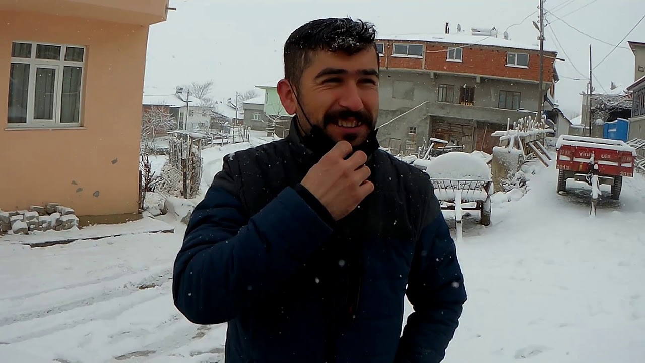 Karkucak Mahallesi Kar Manzaralerı  Vezirköprü Samsun