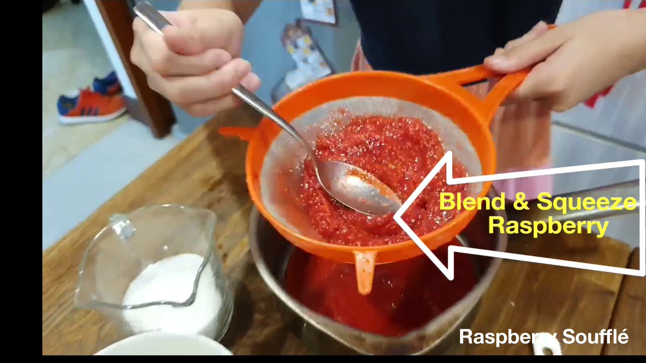 Homemade Raspberry Souffle with Air Fryer YouTube