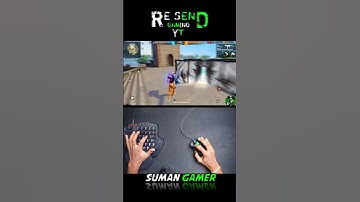 Mastering Free Fire: Keyboard and Mouse Gameplay with Handcam #Shorts