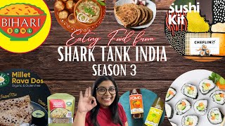 I ate only Shark Tank S3 Food Category Products for 24 hours
