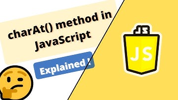 charAt() method in JavaScript explained with all scenarios
