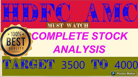 HDFCAMC COMPLETESTOC ANALYSIS
