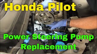 Honda Pilot Power Steering Pump Replacement (2012-2015)