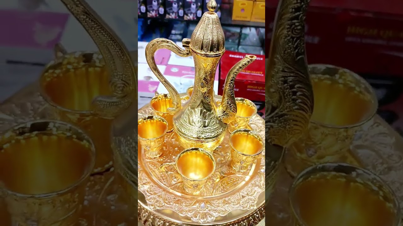 Zam Zam Set Pure Steel for serving zam zam water