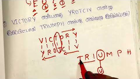 Psychology 8 - Logical Analysis - Coding Decoding - TNUSRB SI 2022