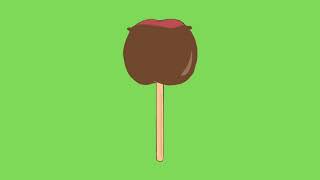 Free Greenscreen Background Carmel Chocolate Apple No Copyright