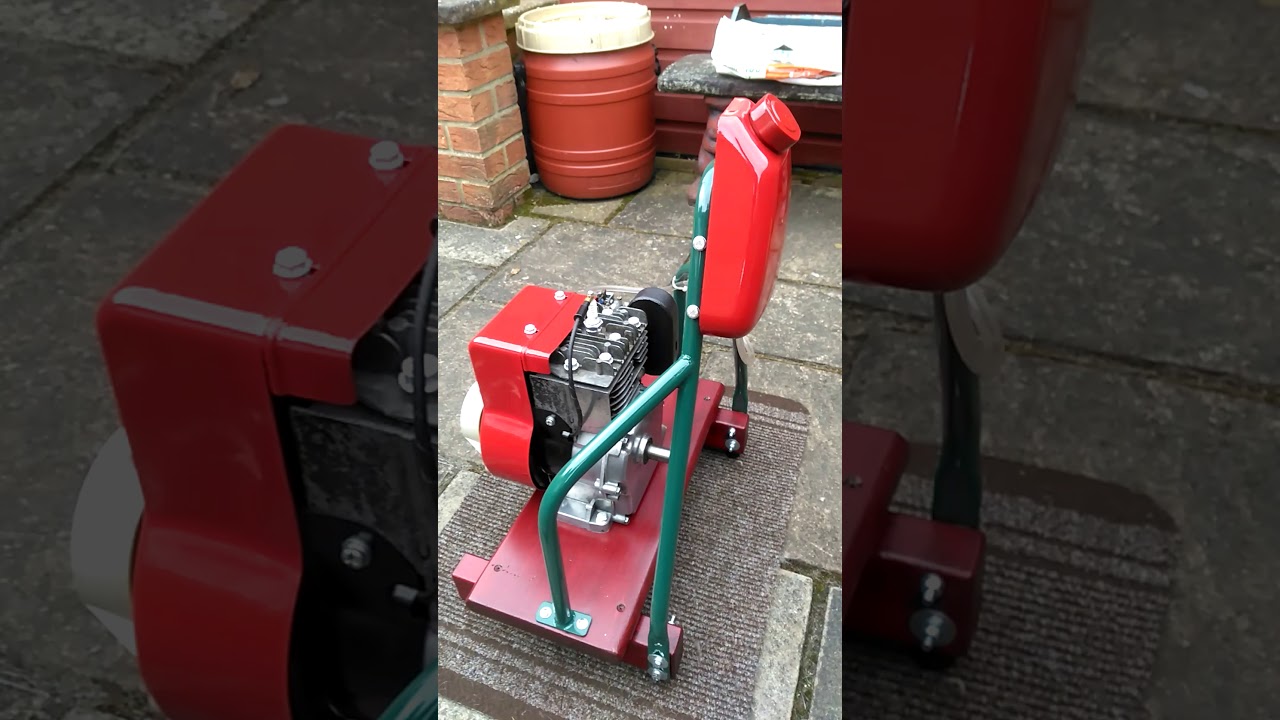 Suffolk Punch 98cc engine on stand YouTube