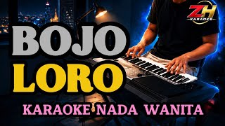BOJO LORO - Karaoke_Cover Lagu : Didi Kempot_Versi Pongdut Pangandaran Nada Wanita (Cewek)