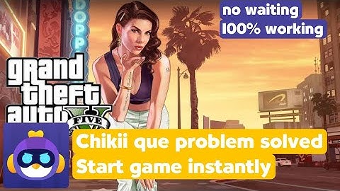 Chikii emulator que problem solved, no waiting, skip lineup, start game instantly. Easy trick 2023.