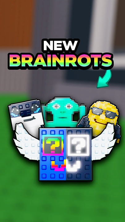 New RARE Brainrots in Roblox Steal A Brainrot! #roblox
