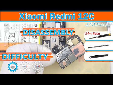 Видео: Xiaomi Redmi 12C 22126RN91Y Take apart Disassembly in Detail